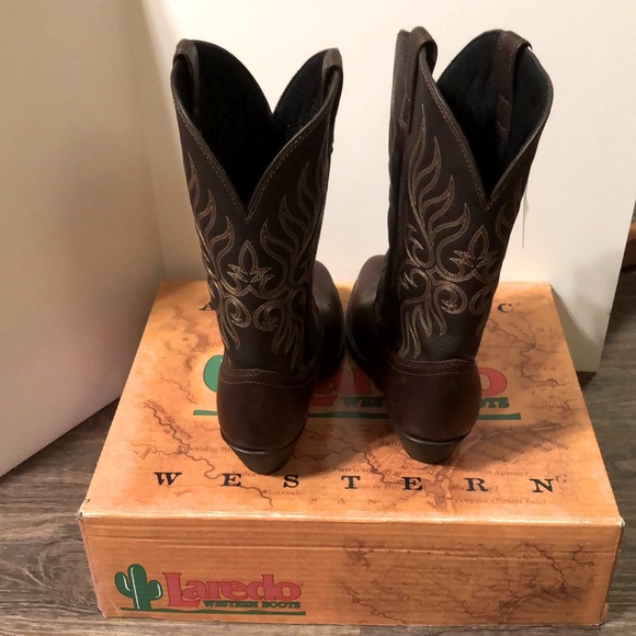 Ladies “NIB” Laredo Size 9.5M Boots Copper Kettle 11 Trucker - Picture 4 of 7